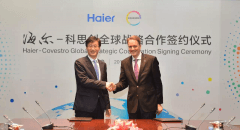科思创聚合物材料与海尔签署全球战略合作协议
